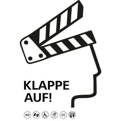 Logo de KLAPPE AUF! Kurzfilmfestival